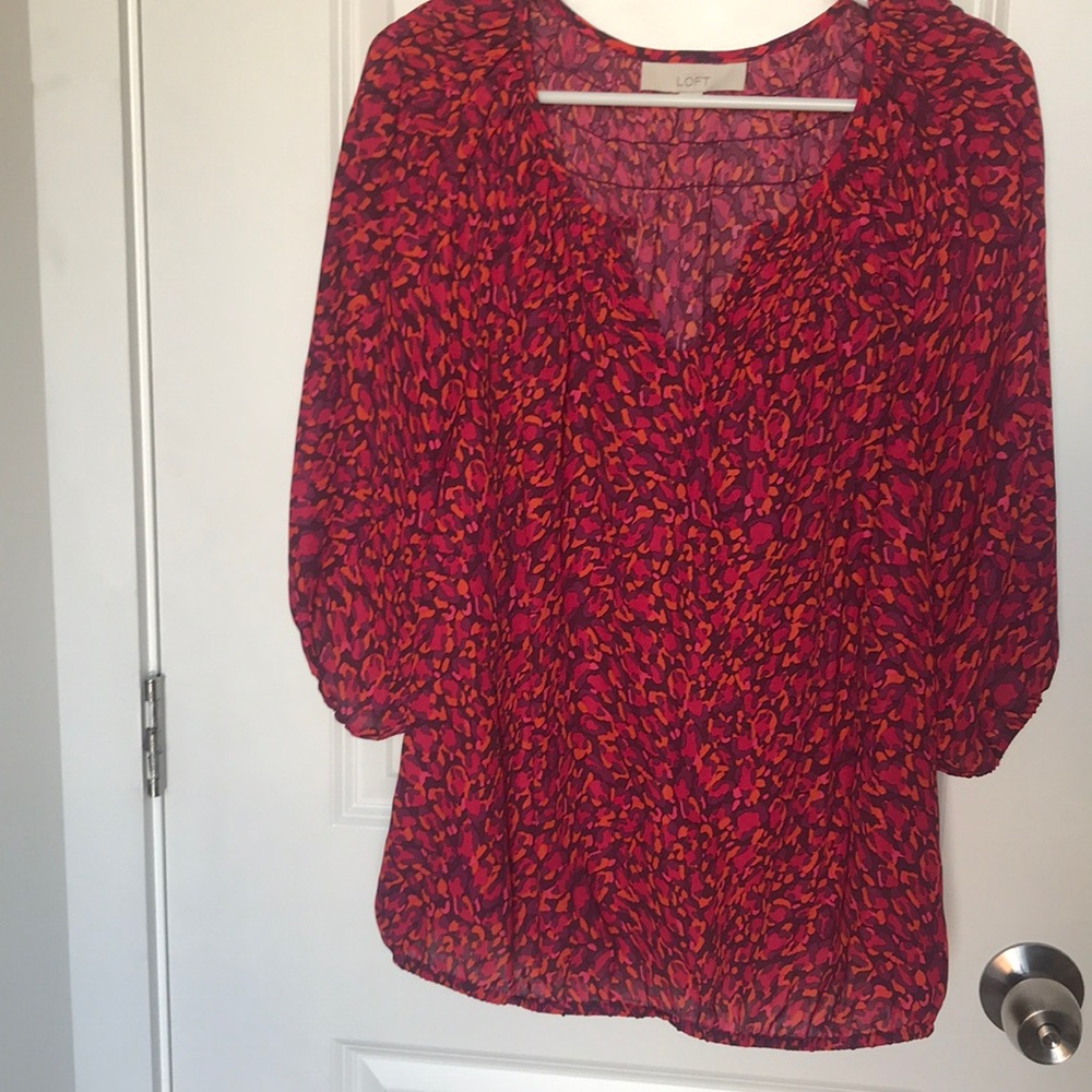 Loft patterned blouse - Picture 1 of 2
